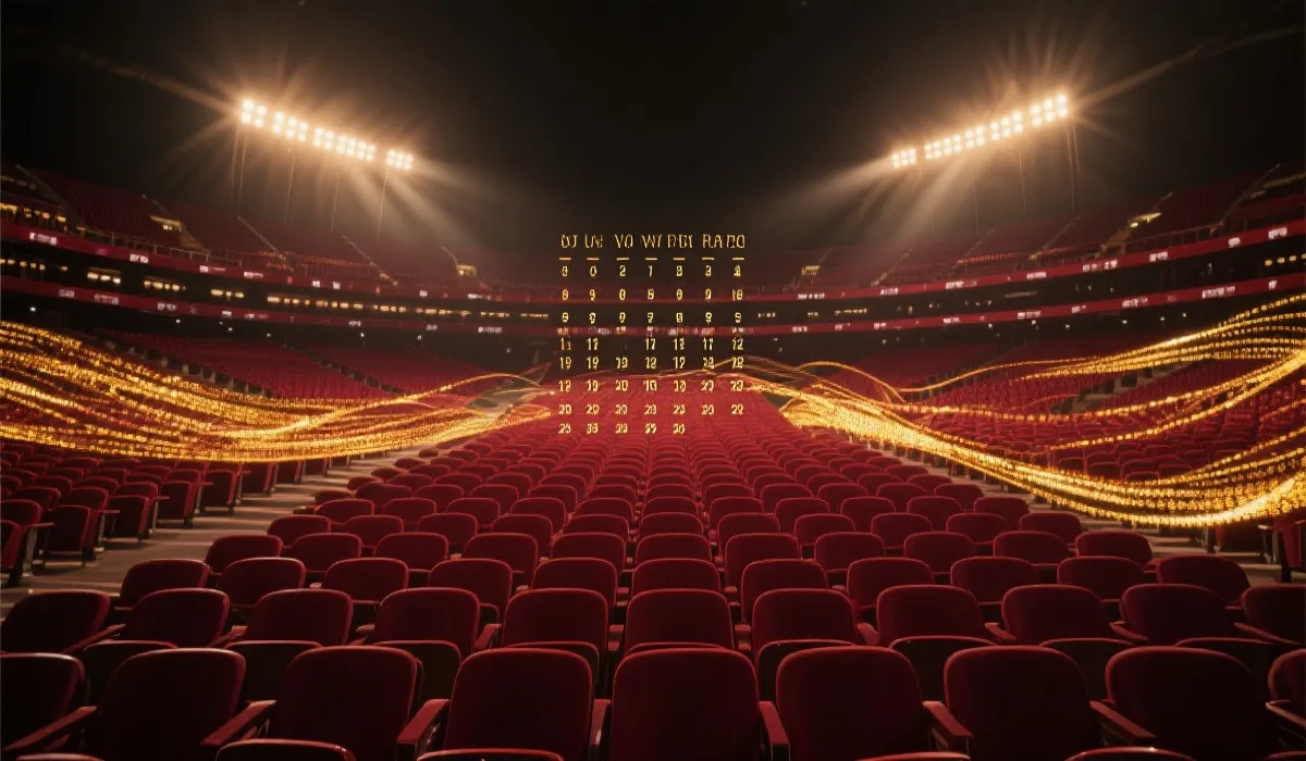 世界杯赛程与场馆示意图